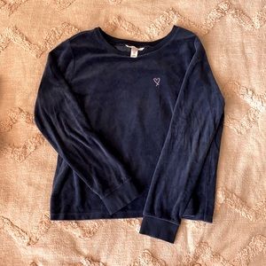 Victoria’s Secret Velvet feel sweatshirt